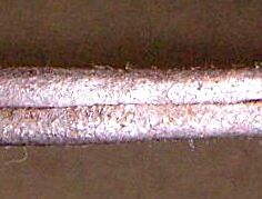 auch hier: kaum abgeschrägte Stöße