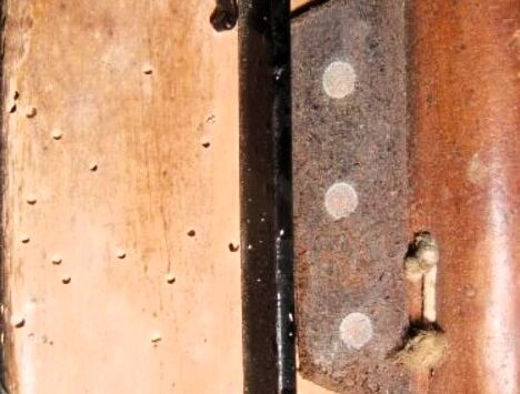 Zugkrampen, Pratzen gesichert mit Stift/Feder