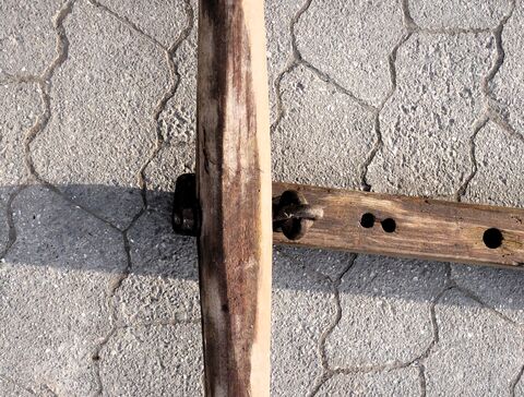 Brustscheit zum Tragen der Deichsel