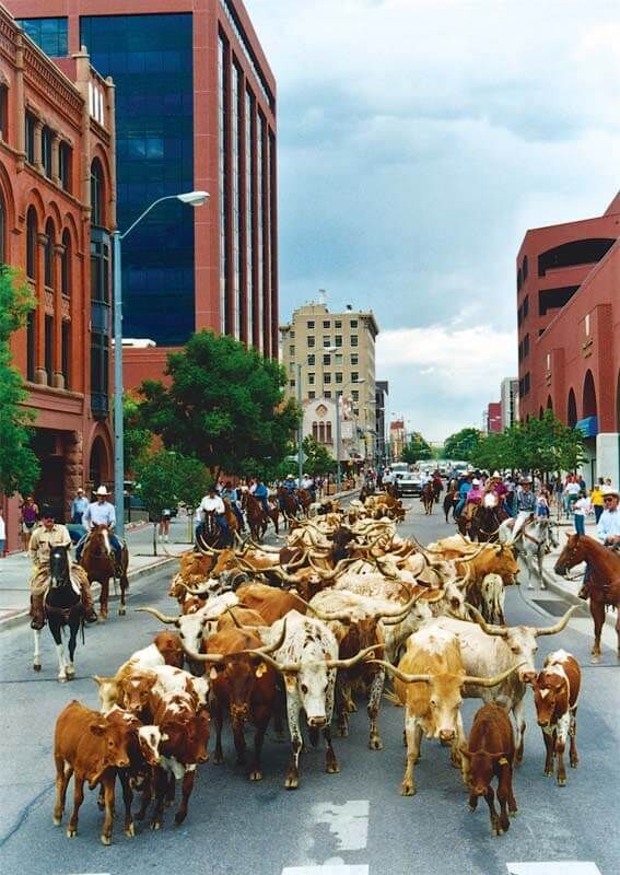 Here’s another late-20th-century example. In 1866, Charles Goodnight had forged the Goodnight-Loving trail from Texas to Montana, herding 2,000 head of cattle around east of Colorado Springs.