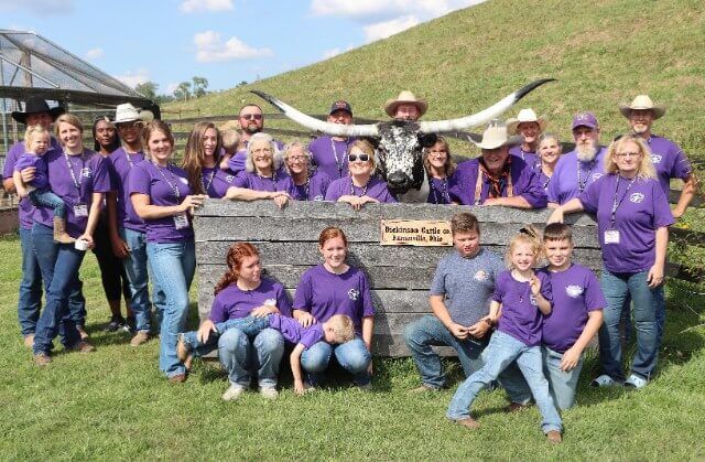 The crew consists of family, grand kids, great grand kids, employees, willing volunteers and others.