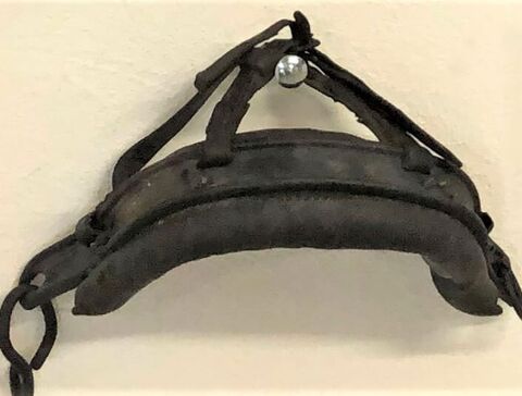 Stirnjoch aus dem Kutschenmuseum Niklas, Bad Wörishofen