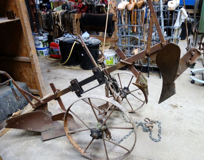 Kipppflug aus dem Freilichtlabor Lauresham in Lorsch