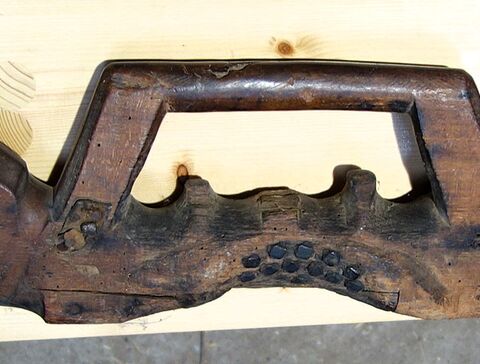 Genickdoppeljoch aus dem Freilichtlabor Lauresham von hinten