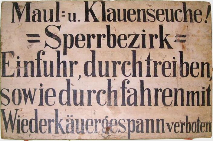 Maul- und Klauenseuche