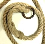 Ende der Zugstränge: einfacher Ring
