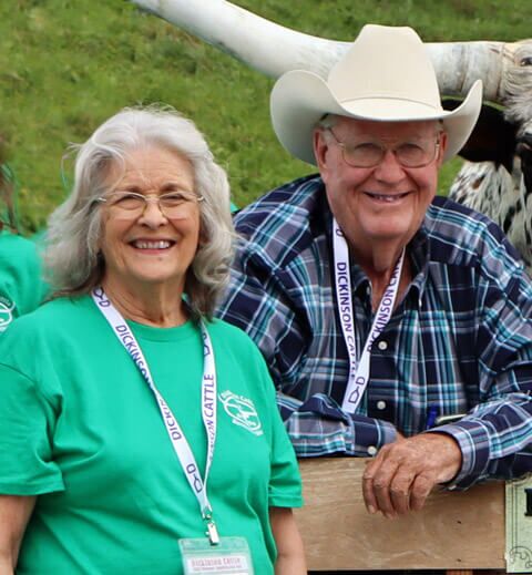 For some really old history -- Darol and Linda Dickinson started this whole effort in 1967 by purchasing 6 Texas Longhorn cows and a bull. Things happen.... not always fast.