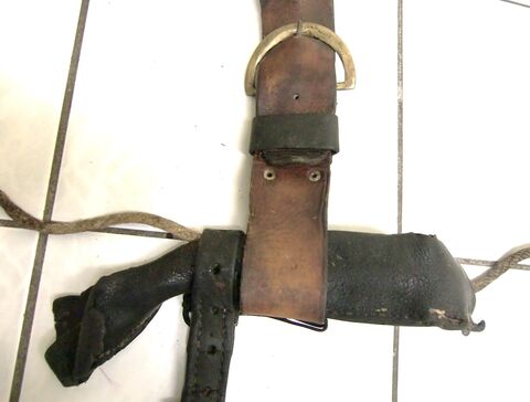 eingerissene Strangscheide mit Überwurf