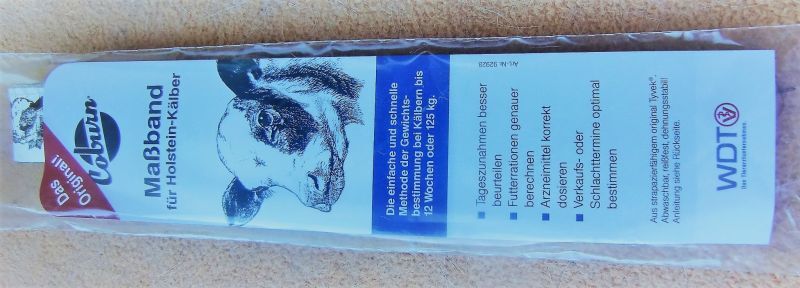 Maßband für Holstein-Kälber