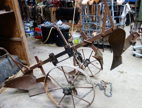 Kipppflug aus dem Freilichtlabor Lauresham in Lorsch