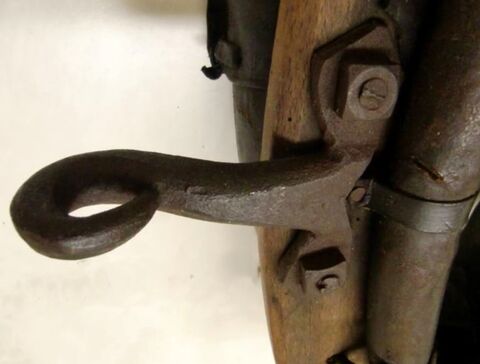 Zughaken, handgeschmiedet