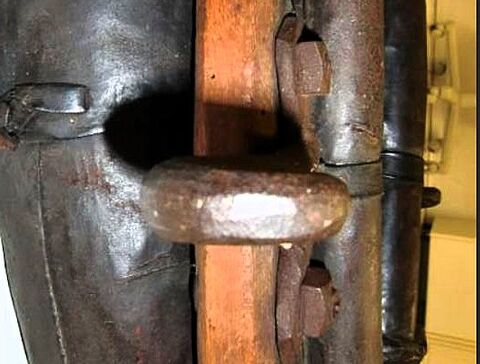 Zughaken, handgeschmiedet