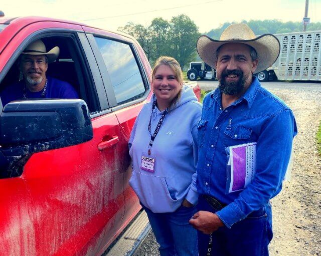 Jim and Steffany Fike purchased Silent Shot and took him home to Licking, MO.