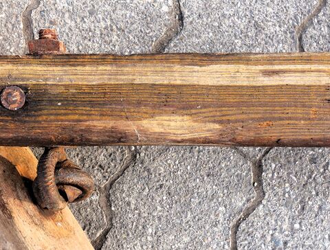 Verbindung Brustscheit - Deichsel