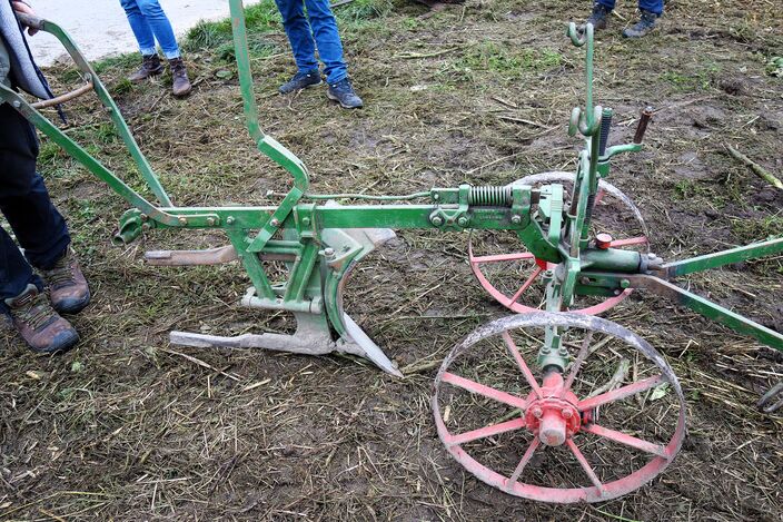 Kehrpflug aus Lorsch von der Firma Wagner+Co, Limburg