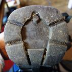 Swiss Horse Boot, Größe 0, gelaufen von Ochsen des Herrn André Kammerer