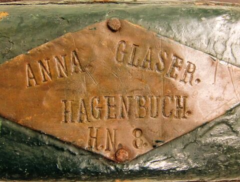 Anna. Glaser. Hagenbuch. H.N. 8.