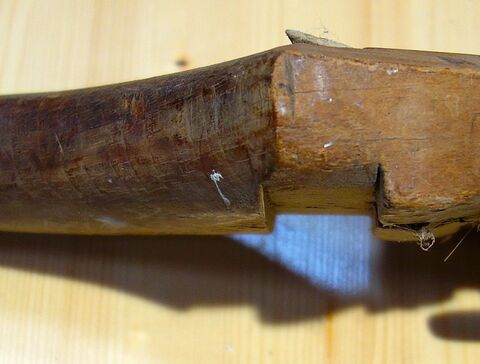 linke Jochseite von unten